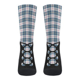 Highland Dancer Tartan Ghillie Crew Socks - FREE p&p Worldwide