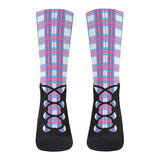 Highland Dancer Tartan Ghillie Crew Socks - FREE p&p Worldwide