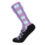 Highland Dancer Tartan Ghillie Crew Socks - FREE p&p Worldwide