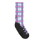 Highland Dancer Tartan Ghillie Crew Socks - FREE p&p Worldwide