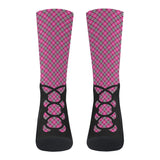 Highland Dancer Tartan Ghillie Crew Socks - FREE p&p Worldwide