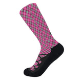 Highland Dancer Tartan Ghillie Crew Socks - FREE p&p Worldwide