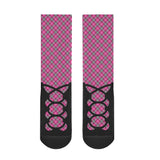 Highland Dancer Tartan Ghillie Crew Socks - FREE p&p Worldwide
