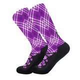 Highland Dancer Tartan Ghillie Crew Socks - FREE p&p Worldwide