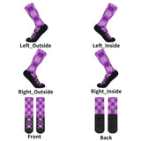 Highland Dancer Tartan Ghillie Crew Socks - FREE p&p Worldwide