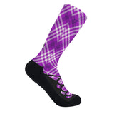 Highland Dancer Tartan Ghillie Crew Socks - FREE p&p Worldwide