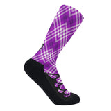 Highland Dancer Tartan Ghillie Crew Socks - FREE p&p Worldwide