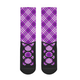 Highland Dancer Tartan Ghillie Crew Socks - FREE p&p Worldwide