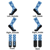 Highland Dancer Tartan Ghillie Crew Socks - FREE p&p Worldwide