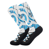 Highland Dancer Tartan Ghillie Crew Socks - FREE p&p Worldwide