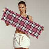 Nisbet Rose Tartan Sports Towel - Free p&p Worldwide