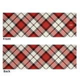 Red Tartan Sports Towel - Free p&p Worldwide