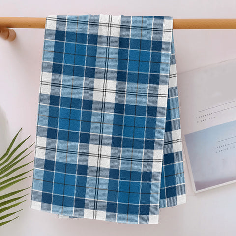 Strathclyde Blue Tartan Sports Towel - Free p&p Worldwide