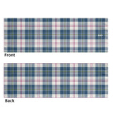 MacPherson Blue/Grey Tartan Sports Towel - Free p&p Worldwide