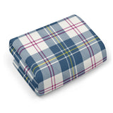 MacPherson Blue/Grey Tartan Sports Towel - Free p&p Worldwide
