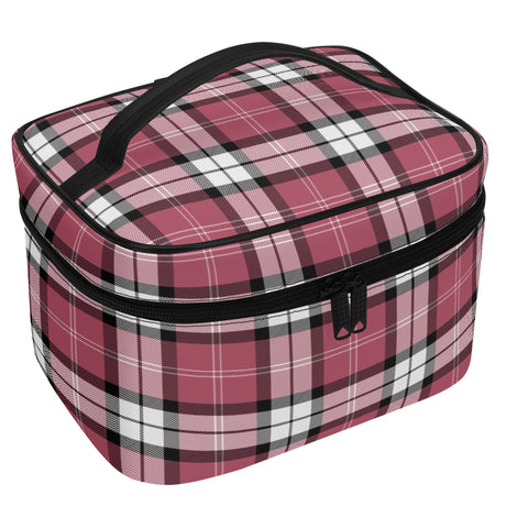 Nisbet Rose Highland Tartan Cosmetic Case - Free p&p Worldwide