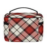 Red Highland Tartan Cosmetic Case - Free p&p Worldwide