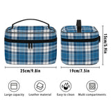 Strathclyde Blue Highland Tartan Cosmetic Case - Free p&p Worldwide