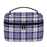 Strathclyde Purple Highland Tartan Cosmetic Case - Free p&p Worldwide