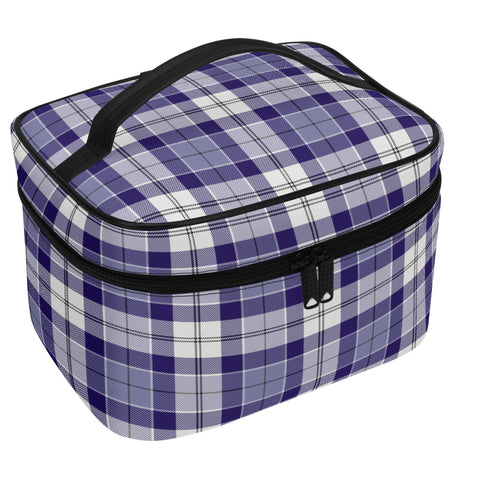 Strathclyde Purple Highland Tartan Cosmetic Case - Free p&p Worldwide