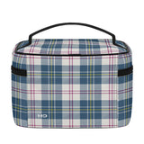 MacPherson Blue/Grey Highland Tartan Cosmetic Case - Free p&p Worldwide