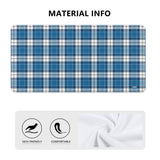 Strathclyde Blue Tartan Bath Towels for Beach, Pool, Dance, Home & Travel (2 Sizes)