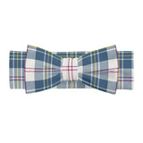 MacPherson Blue/Grey Tartan Hairbands for New born Baby & Infants - FREE p&p Worldwide