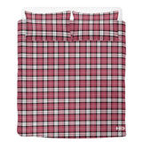 Nisbet Rose Traditional Tartan 3 Pcs Soft Bedding - Free p&p Worldwide