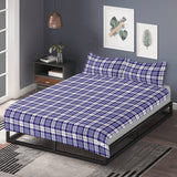 Strathclyde Purple Traditional Tartan 3 Pcs Soft Bedding - Free p&p Worldwide