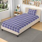 Strathclyde Purple Traditional Tartan 3 Pcs Soft Bedding - Free p&p Worldwide