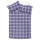 Strathclyde Purple Traditional Tartan 3 Pcs Soft Bedding - Free p&p Worldwide