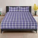 Strathclyde Purple Traditional Tartan 3 Pcs Soft Bedding - Free p&p Worldwide