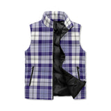 Strathclyde Purple Tartan Adult Lightweight Sleeveless Puffer Jacket - Free p&p Worldwide