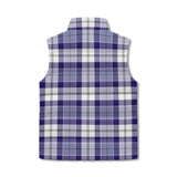Strathclyde Purple Tartan Adult Lightweight Sleeveless Puffer Jacket - Free p&p Worldwide