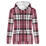 Nisbet Rose Tartan Adult Zip Hoodie - FREE p&p Worldwide