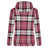 Nisbet Rose Tartan Adult Zip Hoodie - FREE p&p Worldwide