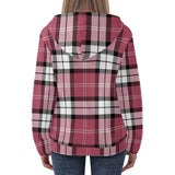 Nisbet Rose Tartan Adult Zip Hoodie - FREE p&p Worldwide