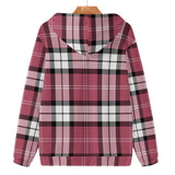 Nisbet Rose Tartan Adult Zip Hoodie - FREE p&p Worldwide