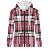 Nisbet Rose Tartan Adult Zip Hoodie - FREE p&p Worldwide