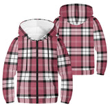 Nisbet Rose Tartan Youth Lightweight Zip Hoodie - Free p&p Worldwide