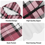 Nisbet Rose Tartan Youth Lightweight Zip Hoodie - Free p&p Worldwide