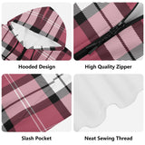 Nisbet Rose Tartan Youth Lightweight Zip Hoodie - Free p&p Worldwide