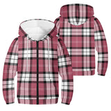 Nisbet Rose Tartan Youth Lightweight Zip Hoodie - Free p&p Worldwide