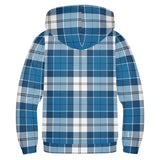 Strathclyde Blue Tartan Youth Lightweight Zip Hoodie - Free p&p Worldwide