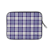 Strathclyde Purple Tartan Laptop Sleeve 13 inch & 14 inch - Free p&p Worldwide
