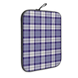 Strathclyde Purple Tartan Laptop Sleeve 13 inch & 14 inch - Free p&p Worldwide