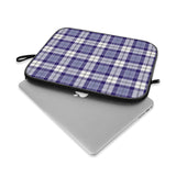 Strathclyde Purple Tartan Laptop Sleeve 13 inch & 14 inch - Free p&p Worldwide