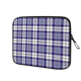 Strathclyde Purple Tartan Laptop Sleeve 13 inch & 14 inch - Free p&p Worldwide