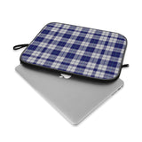Clan Cunningham Blue - Tartan Laptop Sleeve 13 inch & 14 inch - Free p&p Worldwide