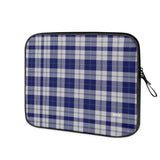 Clan Cunningham Blue - Tartan Laptop Sleeve 13 inch & 14 inch - Free p&p Worldwide